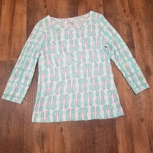 Crown & ivy Beach Top Size M